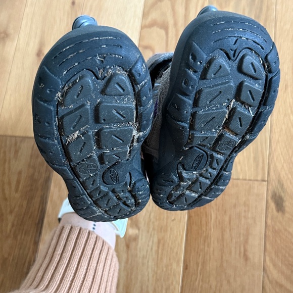 Keen Kids' Purple and Tan Adventure Boots - Picture 6 of 7